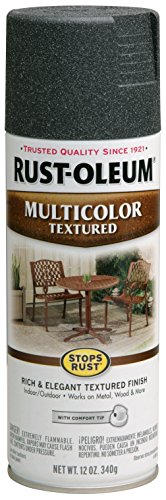 Product Cover Rust-Oleum 223525 Multi-Color Textured Spray Paint, 12 oz, Aged Iron