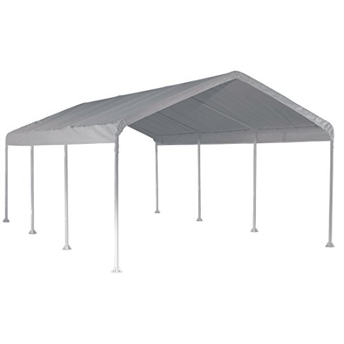 Product Cover ShelterLogic 12' x 20' SuperMax Heavy Duty Steel Frame Quick and Easy Set-Up Canopy