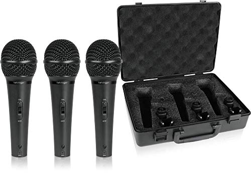 Product Cover Behringer ULTRAVOICE XM1800S Dynamic Cardioid Vocal Microphones, 3-Pack