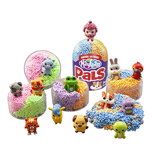 Product Cover Educational Insights Playfoam Pals Pet Party 6-Pack | Non-Toxic, Never Dries Out | Includes 6 Collectible Playfoam Pals & 2 Colors of Playfoam | Perfect for Ages 5 and up