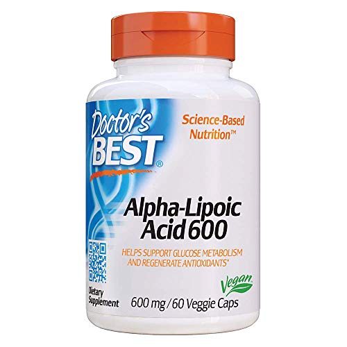 Product Cover Doctors Best Alpha-Lipoic Acid 600 mg 60 veggie caps
