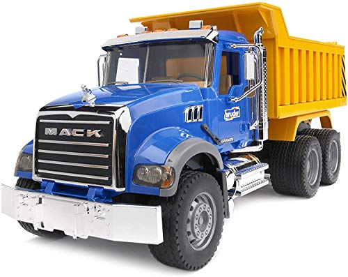 Product Cover Bruder 02815 MACK Granite Dump Truck for Construction and Farm Pretend Play