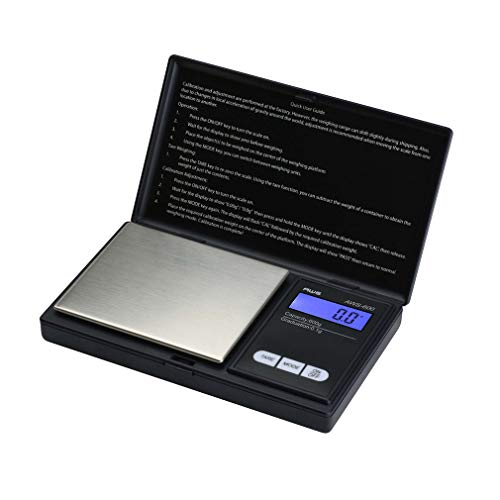 Product Cover American Weigh Scales AWS Series Digital Pocket Weight Scale, Black, 600G x 0.1G (AWS-600-BLK)