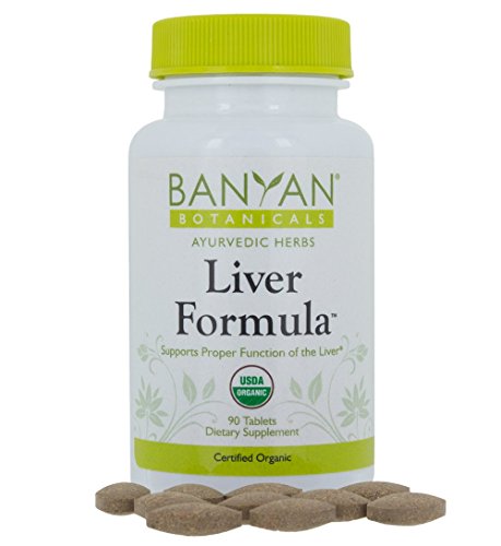 Product Cover Banyan Botanicals Liver Formula - USDA Organic, 90 Tablets - Cleansing Bitter Herbs to Detoxify The Liver & Gallbladder*