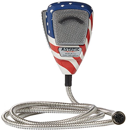 Product Cover Astatic 302-10309 Stars N' Stripes Noise Canceling 4-Pin CB Microphone