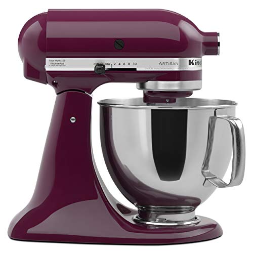 Product Cover KitchenAid KSM150PSBY Artisan Series 5-Qt. Stand Mixer with Pouring Shield - Boysenberry