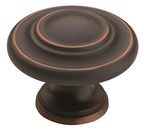 Product Cover Amerock BP15862ORB BP1586-2-ORB Three-Ring Oversized Knob 1-3/4-Inch Diameter, Oil Rubbed Bronze, 1-3/4