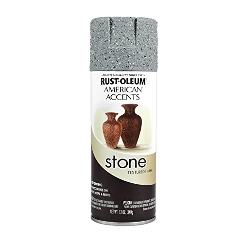 Product Cover Rust-Oleum 7992830 Stone Creations Spray, 12 oz, Gray Stone