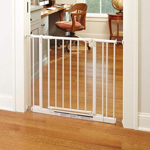 Product Cover Easy Close Gate, White, Fits Spaces Between 28