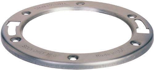 Product Cover Sioux Chief Mfg 886-MR 866-S3I S/S Closet Flange Ring, Pack of 1, Stainless Steel