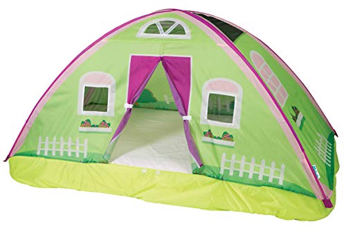 Product Cover Pacific Play Tents 19600 Kids Cottage Bed Tent Playhouse - Twin Size