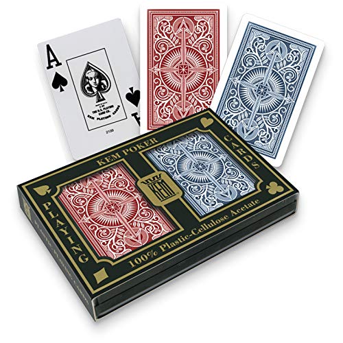 Product Cover KEM Arrow Red and Blue Bridge Size Jumbo Index Playing Cards