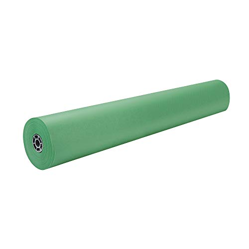Product Cover Pacon Rainbow Lightweight Duo-Finish Kraft Paper Roll, 3-Feet by 1000-Feet, Brite Green (63130)