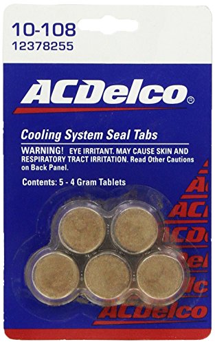 Product Cover Genuine GM (12378255) Fluid 3634621 Cooling System Seal Tablet - 4 Grams, (Pack of 5)