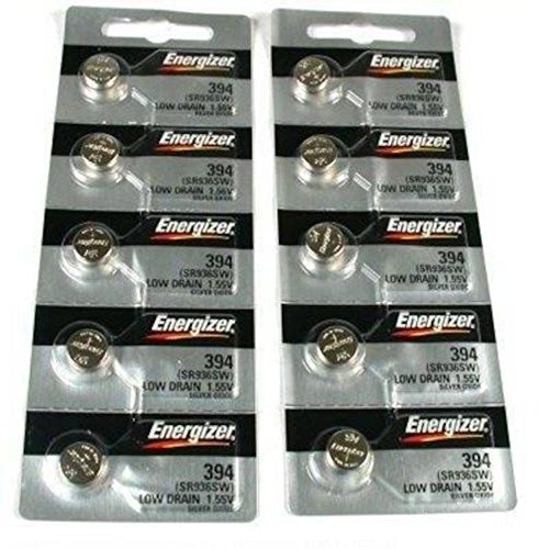 Product Cover 10 394 / 380 Energizer Watch Batteries SR936W SR936SW