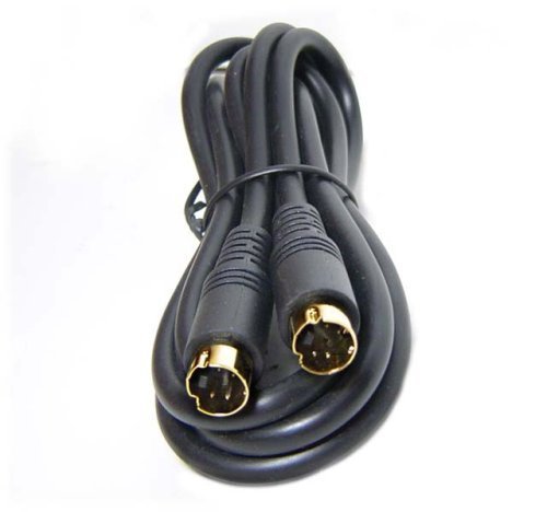 Product Cover Gold 6Ft S-Video Cable For TV/HDTV/DVD/VCR/CAMCORDER