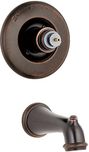 Product Cover Delta T14155-RBLHP Victorian Monitor 14 Series Bathtub Trim without Handle, Venetian Bronze