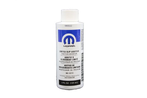 Product Cover Genuine Mopar Fluid 4318060AC Limited Slip Additive - 4 oz. Bottle