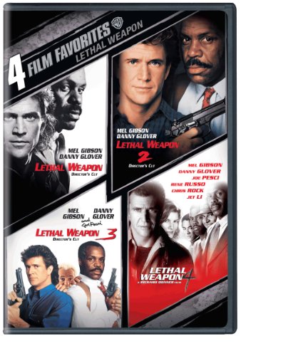Product Cover 4 Film Favorites: Lethal Weapon (Lethal Weapon: Director's Cut, Lethal Weapon 2: Director's Cut, Lethal Weapon 3: Director's Cut, Lethal Weapon 4)