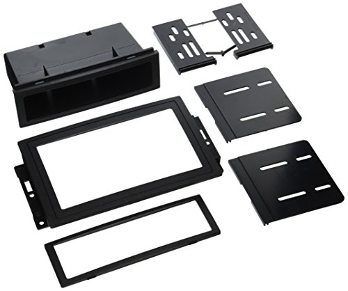 Product Cover SCOSCHE CR1289B Single or Double DIN Car Stereo in-Dash Install Kit Compatible with 2005-Up Chrysler 300C, Dodge Magnum/Charger, Durango, RAM/Mega RAM, Jeep Grand Cherokee and Commander Vehicles