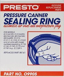 Product Cover Presto 09905 Pressure Canner Sealing Ring/Safety Plug Pack