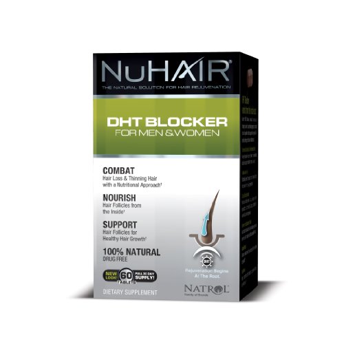 Product Cover Natrol Nuhair Dht Blocker For Men & Women, 60 Tablets