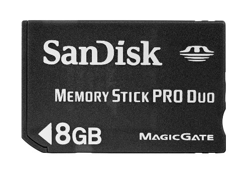 Product Cover SanDisk 8GB Memory Stick Pro Duo