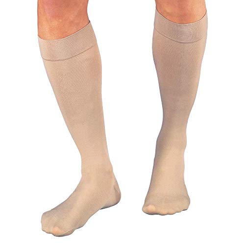 Product Cover JOBST Relief Knee High 20-30 mmHg Compression Socks, Closed Toe, Beige, Medium