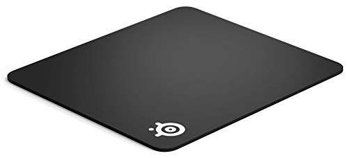 Product Cover SteelSeries 63008 QcK Heavy, Thick Gaming Mouse Pad, 450 mm x 400 mm, Cloth, Rubber Base, Laser & Optical Mouse Compatible - Black