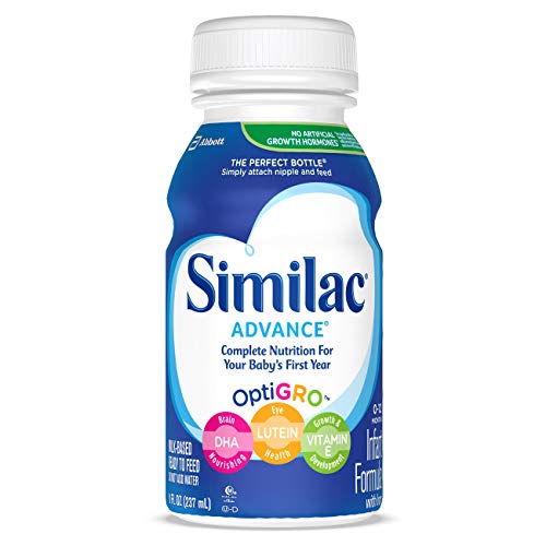 Product Cover Similac Advance Infant Formula with Iron, Baby Formula, Ready to Feed, 8 fl oz (Pack of 24)