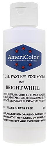 Product Cover Americolor Soft Gel Paste Food Color, 6-Ounce, Bright White