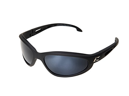 Product Cover Edge Eyewear TSM21-G15-7 Dakura Polarized Safety Glasses, Black with G-15 Mirror Lens