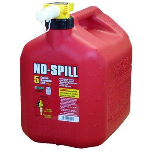 Product Cover No-Spill 1450 5-Gallon Poly Gas Can (CARB Compliant)