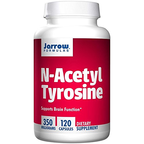 Product Cover Jarrow Formulas N-Acetyl Tyrosine, Supports Brain Function, 350 mg, 120 Caps