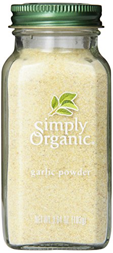 Product Cover Simply Organic Garlic Powder Certified Organic, 3.64-Ounce Container
