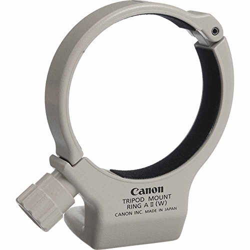 Product Cover Canon Replacement Tripod Mount Ring A II for EF 70-200mm f/4L USM, White Finish