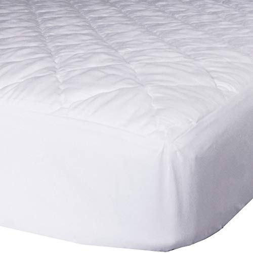 Product Cover AB Lifestyles RV Short Queen 60x75 Quilted Mattress Pad Cover. Fitted Sheet Style. for RV, Camper. Made in The USA