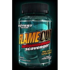 Product Cover Flameout® Omega-3 Fish Oil, 90 Softgels - High Dose Pharmaceutical Grade (3,080 mg Omega 3 Fatty Acids: 2,200 mg DHA / 880 mg EPA per Serving) Molecularly Distilled &...