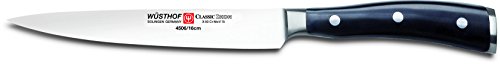 Product Cover Wusthof 4506-7/16 Classic Ikon 6-inch Utility Knife Stainless & Black