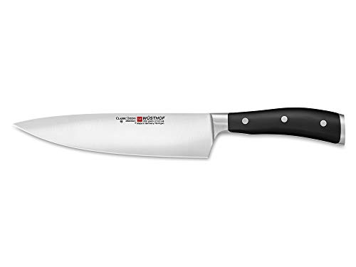 Product Cover WÜSTHOF CLASSIC IKON 8 Inch Chef's Knife | Full-Tang Half Bolster 8
