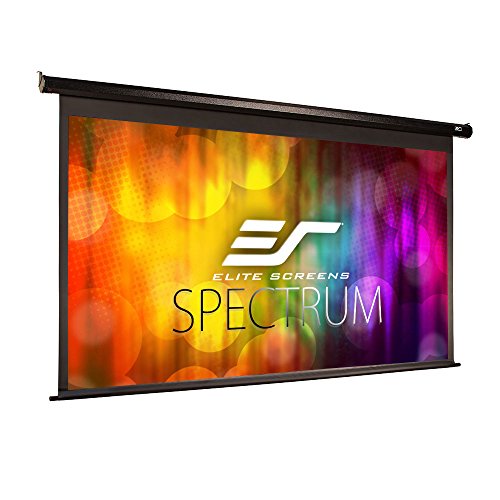 Product Cover Elite Screens Spectrum Electric Motorized Projector Screen with Multi Aspect Ratio Function Max Size 100-inch Diag 16:9 to 95-inch Diag 2.35:1, Home Theater 8K/4K Ultra HD Ready Projection, ELECTRIC100H