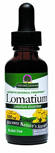 Product Cover Nature's Answer Alcohol-Free Lomatium Root, 1-Fluid Ounce