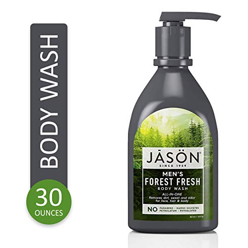 Product Cover JASON Men's Forest Fresh All-In-One Body Wash, 30 Ounce Bottle