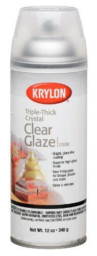 Product Cover Krylon I00500A00 12-Ounce Triple Thick Clear Glaze Aerosol Spray