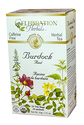 Product Cover Celebration Herbals Teabags Herbal Tea Burdock Root Organic - 24 Herbal Tea Bags