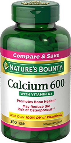 Product Cover Nature's Bounty Calcium 600 with Vitamin D3 -- 250 Tablets
