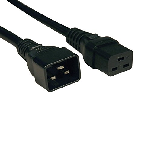 Product Cover Tripp Lite Heavy-Duty Computer Power Extension Cord for Servers and Computers 20A, 12AWG (IEC-320-C19 to IEC-320-C20) 6-ft.(P036-006)
