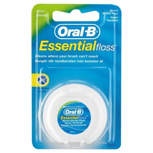 Product Cover Oral B Essential Waxed Mint Floss, 50 M
