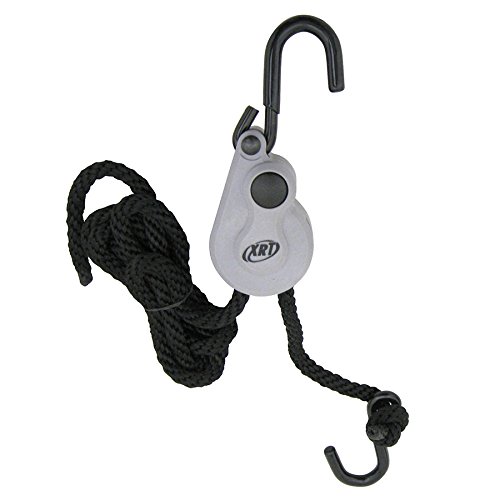 Product Cover PROGRIP 404400 XRT Rope Lock Tie Down w/Push Button Release for Cargo Transport and Control: 8' x 3/8