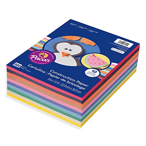Product Cover Pacon Lightweight Super Value Construction Paper 6555, 9